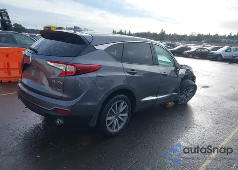 2020 Acura Rdx Technology z USA, uszkodzony, nr VIN 5J8TC2H54LL013418